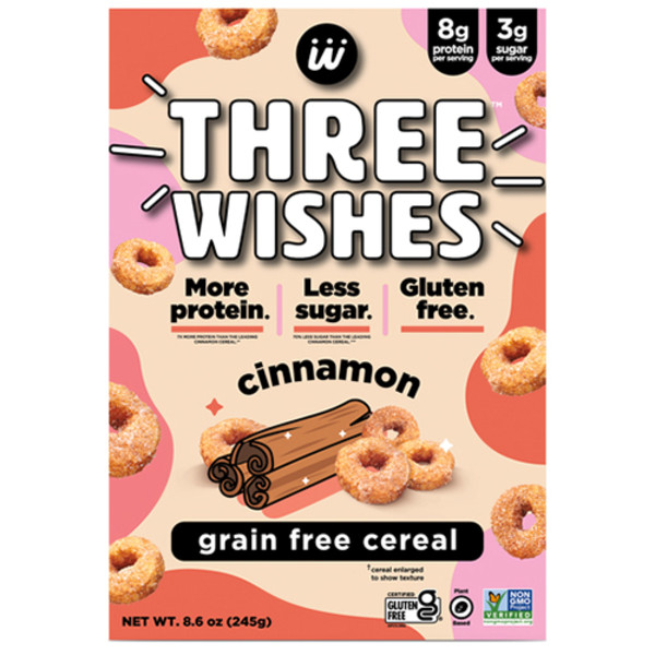 Three Wishes Cinnamon Grain Free Cereal | Instacart
