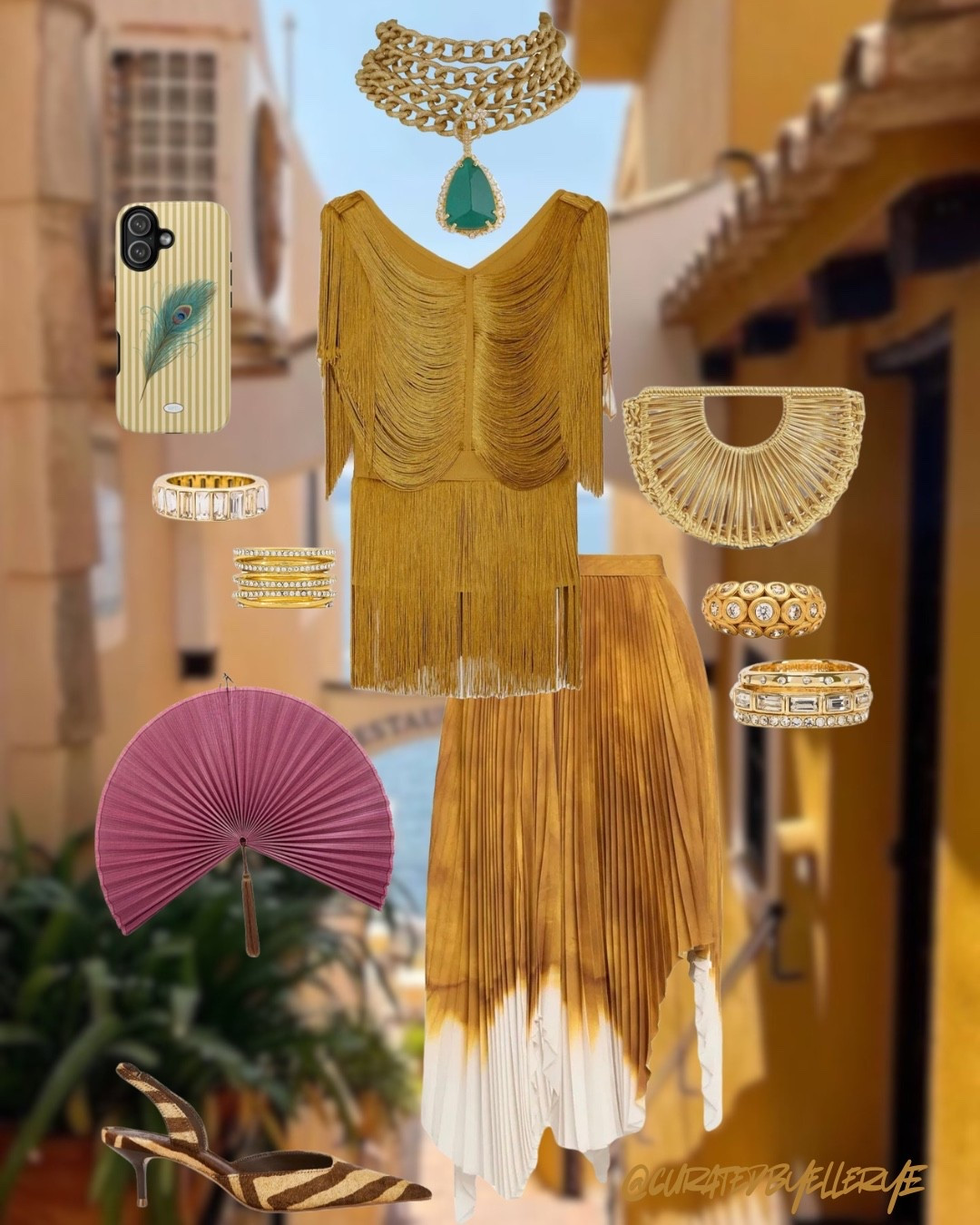 Case is Kbscanvas, necklace is Anayah Jewelry 