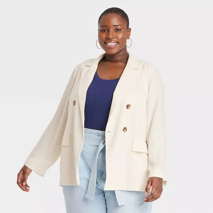 Women's Double Breasted Blazer - A New Day™ | Target