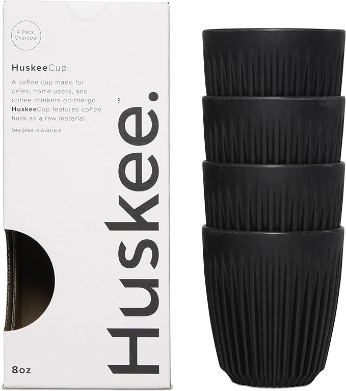 Huskee - HuskeeCup (4-Pack) (Charcoal, 8oz) | Amazon (US)