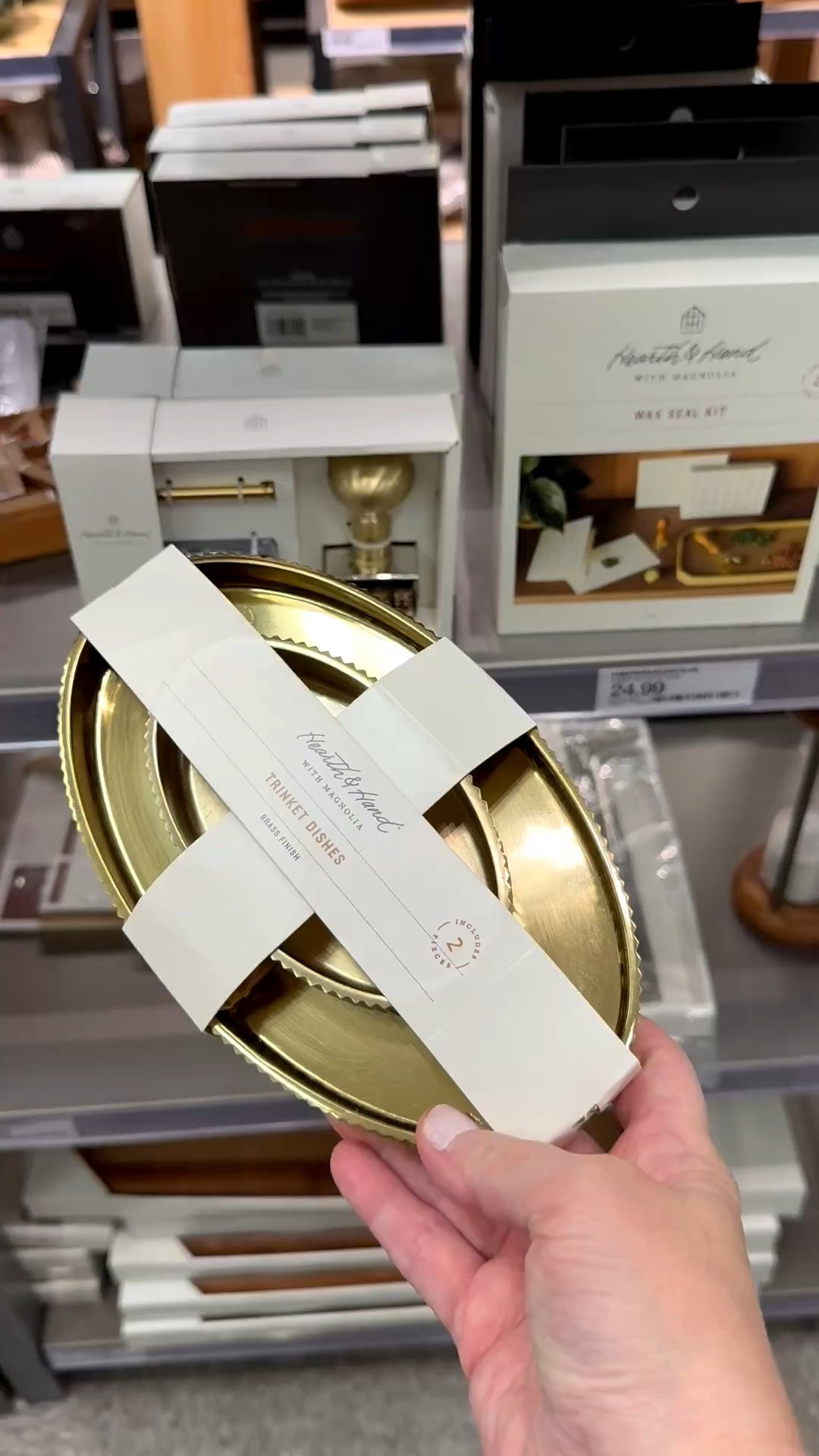 I feel like you can never have too many trinket dishes. 🤣 But seriously, they’re so handy, and this 2-piece set feels a bit elevated. They both gold metal, oval, and have a fluted textured edge. Perfect on an entryway table, nightstand, WFH desk, and coffee table. ✨

And if you’re a mosaic artist, the inside flat part would also make a fun substrate for your tile work. For mosaic tips, tutorials + inspiration please visit my YouTube channel: YouTube.com/julieweilbacher, and follow @julieweilbacher on Instagram.

#trinketdish #catchall #jewelrydish #target #tabledecor #falldecor #hostessgift #golddish

#LTKHome #LTKSeasonal