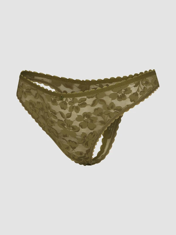 Lavish Lace Thong Panty | Savage x Fenty - North America