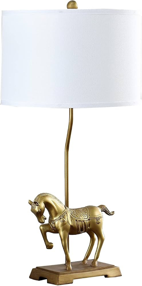 ORE HBL2618 in Gold Royal Stallion Horse Resin Table Lamp, 29.5" | Amazon (US)