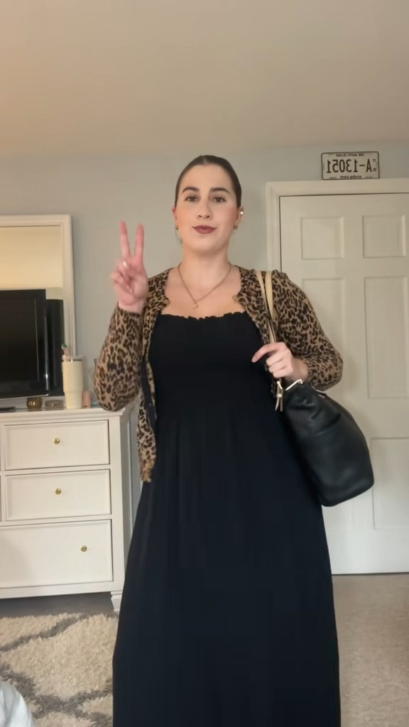 Corporate Office Outfit🖤🐆 

#LTKStyleTip #LTKFindsUnder50 #LTKWorkwear