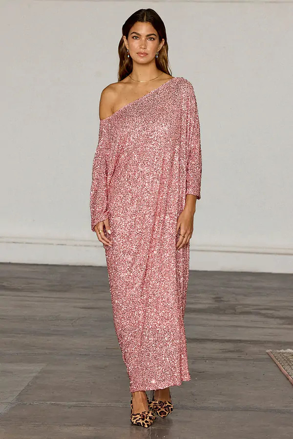 Pink Sequin Jem Dress | Never Fully Dressed US