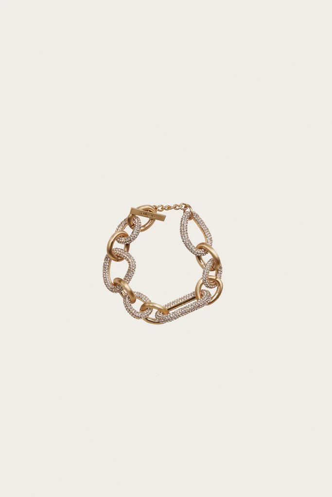 REYES ANKLET - GOLD CLEAR | Cult Gaia - US