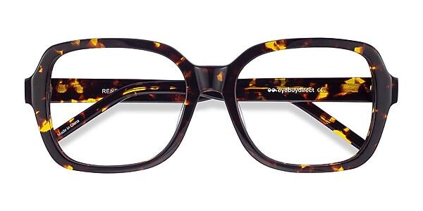 Renee Rectangle Tortoise Full Rim Eyeglasses | Eyebuydirect | EyeBuyDirect.com