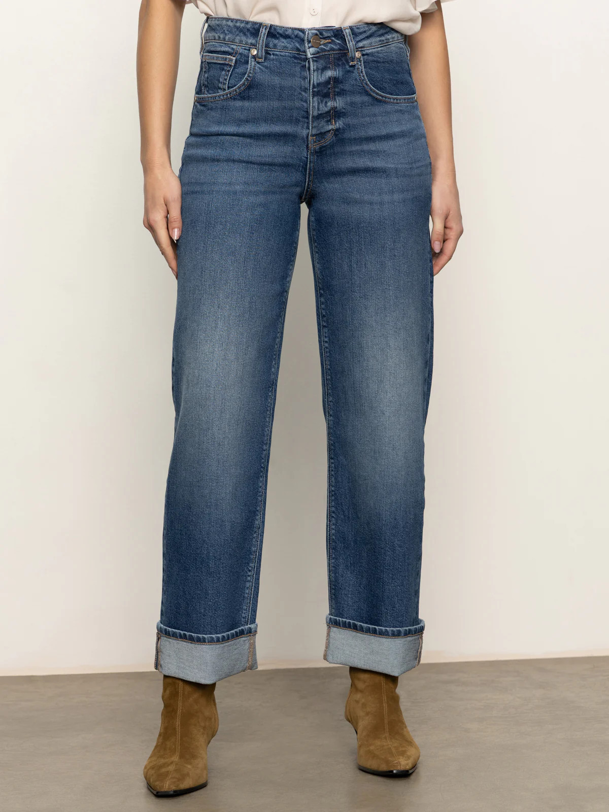Soleil 90's Straight Jean Indigo Medium | Sanctuary Clothing