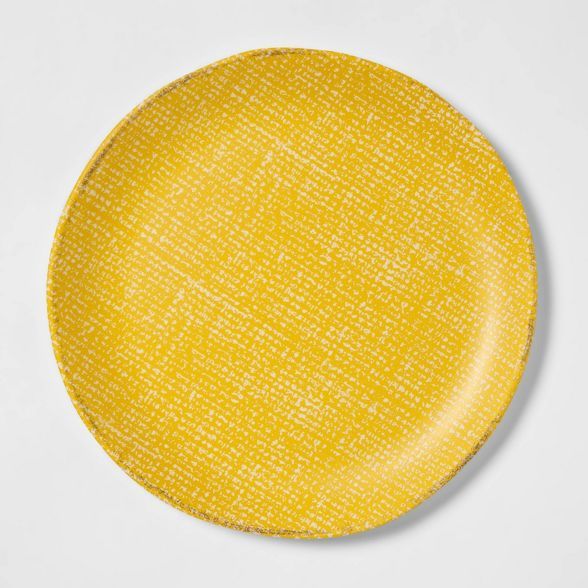 11" Melamine Linen Texture Dinner Plate - Threshold™ | Target