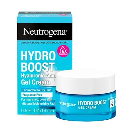 Neutrogena Hydro Boost Hyaluronic Acid Gel Cream, Travel Size, 0.5 fl. oz | Walmart (US)