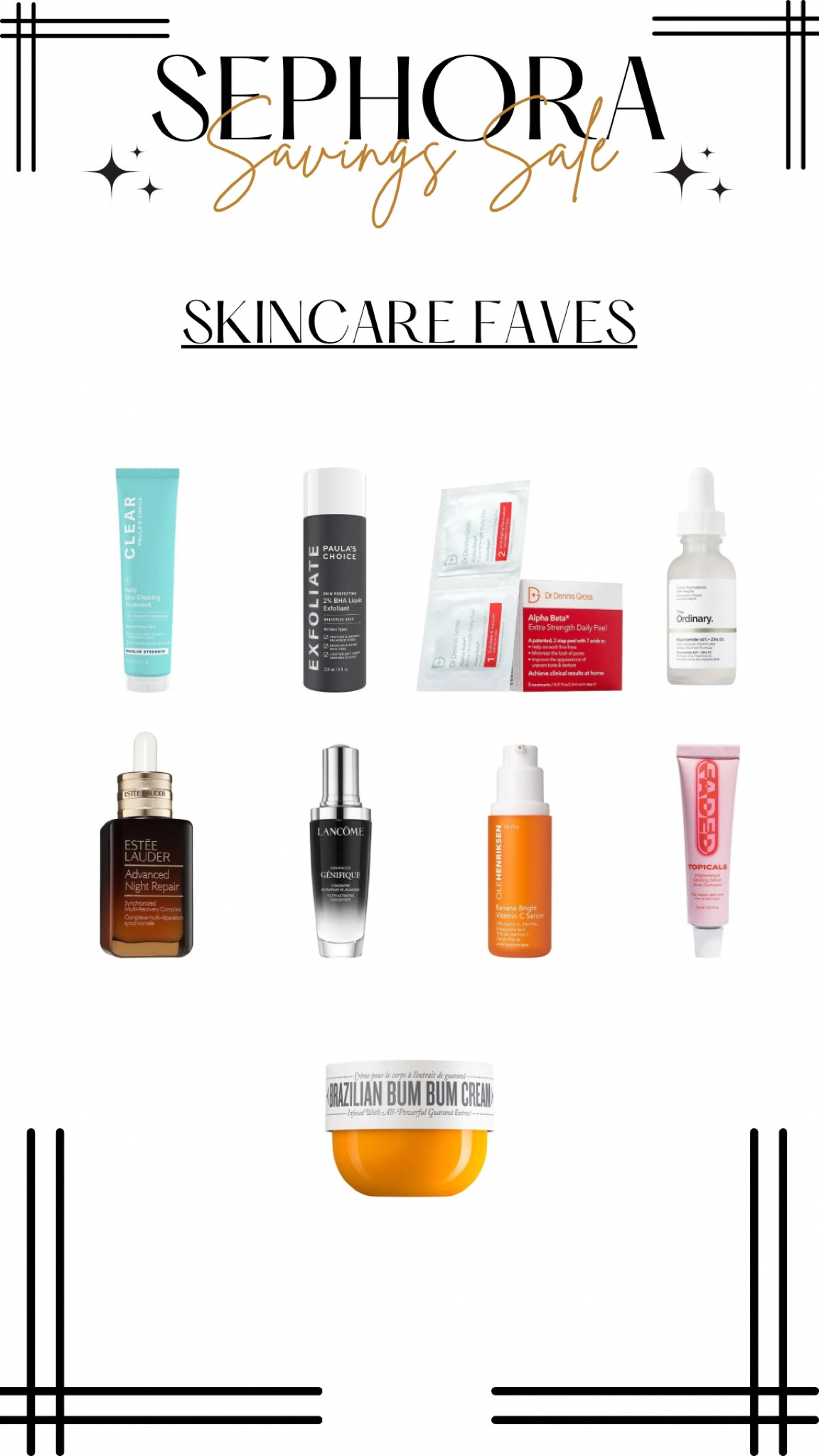 Sephora Savings Skincare faves ✨

#LTKGiftGuide #LTKxSephora #LTKsalealert