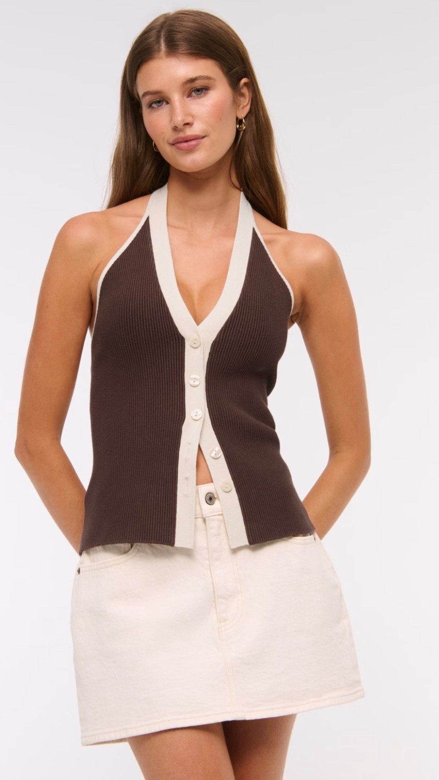 A halter anything is a yes for me! You can dress this top up or down, comes in so many colors as well!

#LTKSeasonal #LTKMidsize #LTKStyleTip