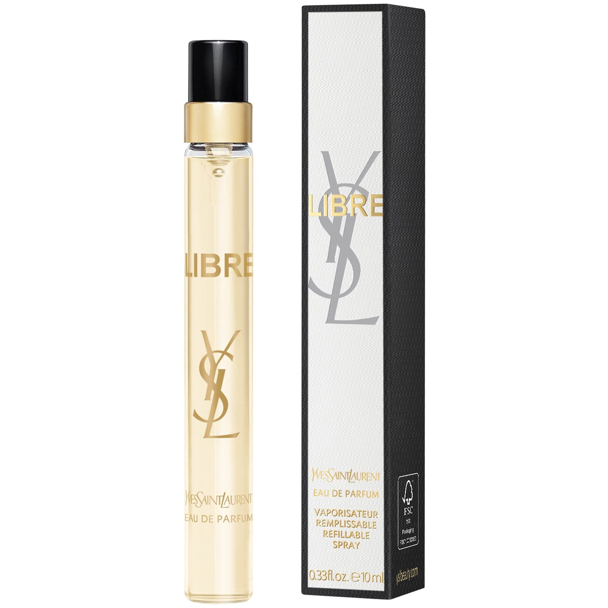 Yves Saint Laurent Libre Eau De Parfum Travel Spray with Orange Blossom & Lavender 0.33 oz / 10 mL eau de parfum spray | Sephora (US)