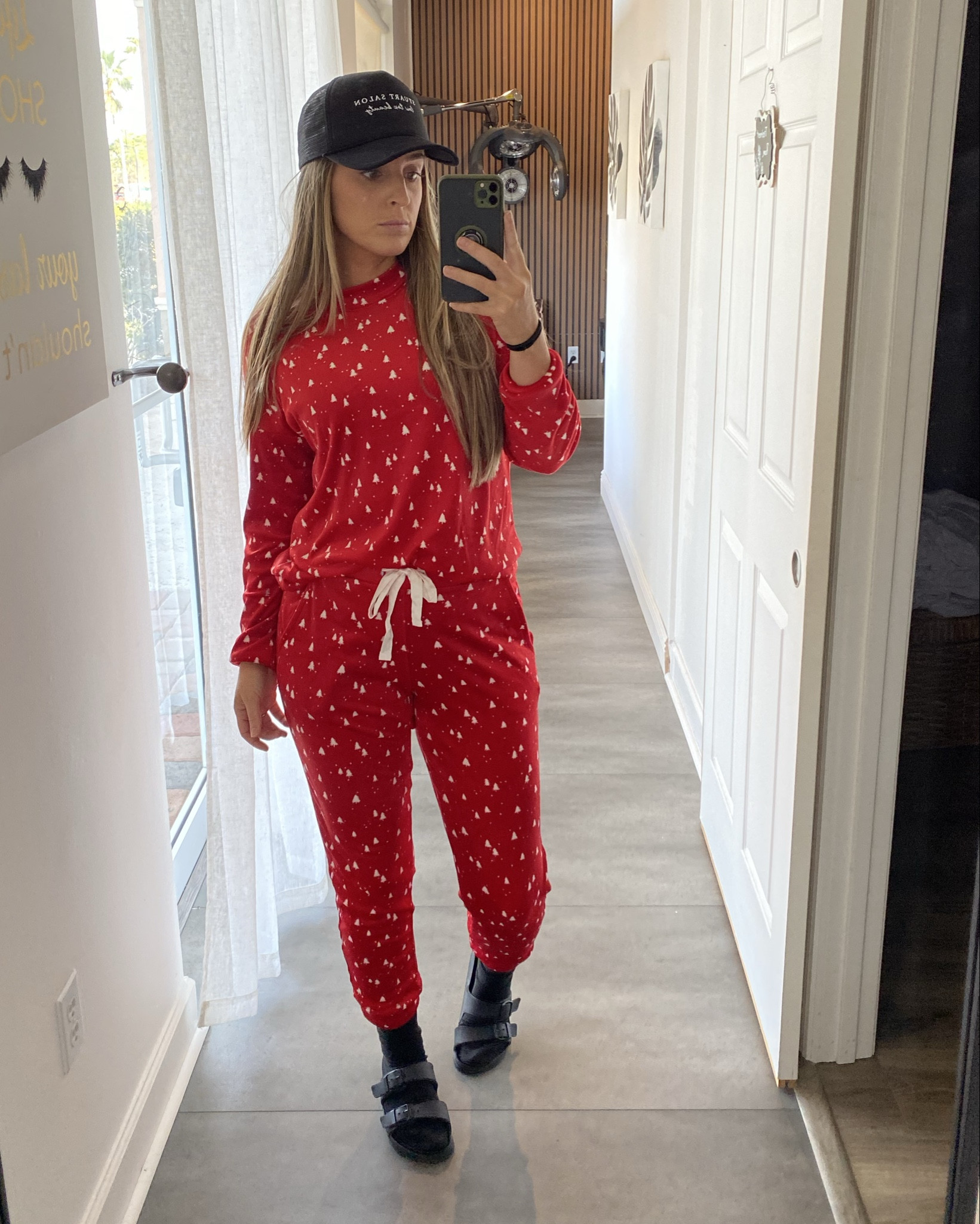 The comfiest holiday set. This material is to die for, and it’s such a good deal! 🎄🤍 Christmas Jammie’s are the best - especially when you get to wear them to work. 

#LTKStyleTip #LTKHoliday #LTKSeasonal