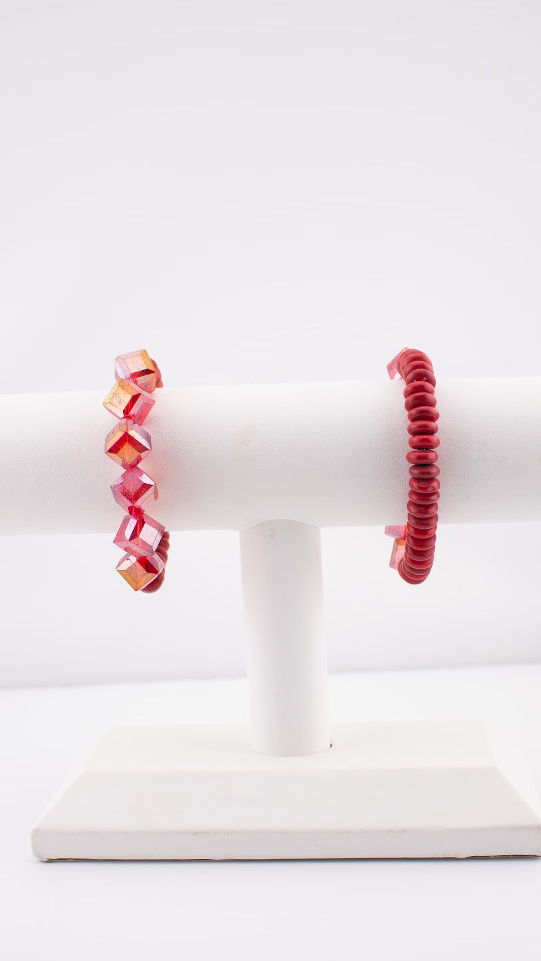 Rojo glass Bracelet | Etsy (US)