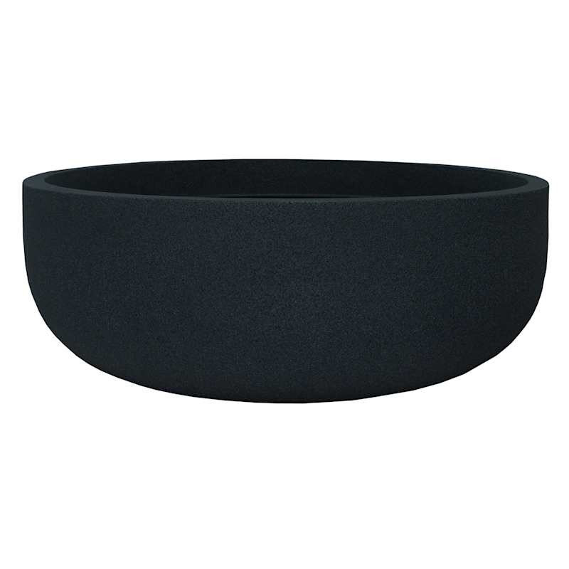 Japi Lead Rustic Bowl Outdoor Planter, Medium | At Home