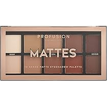 Profusion Cosmetics Mini Artistry 10 Shade Eyeshadow Palette, Mattes | Amazon (US)
