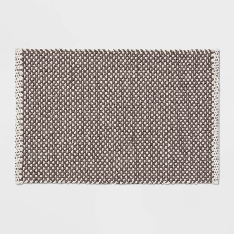 20"x32" Reversible Dot Bath Rug - Threshold™ | Target