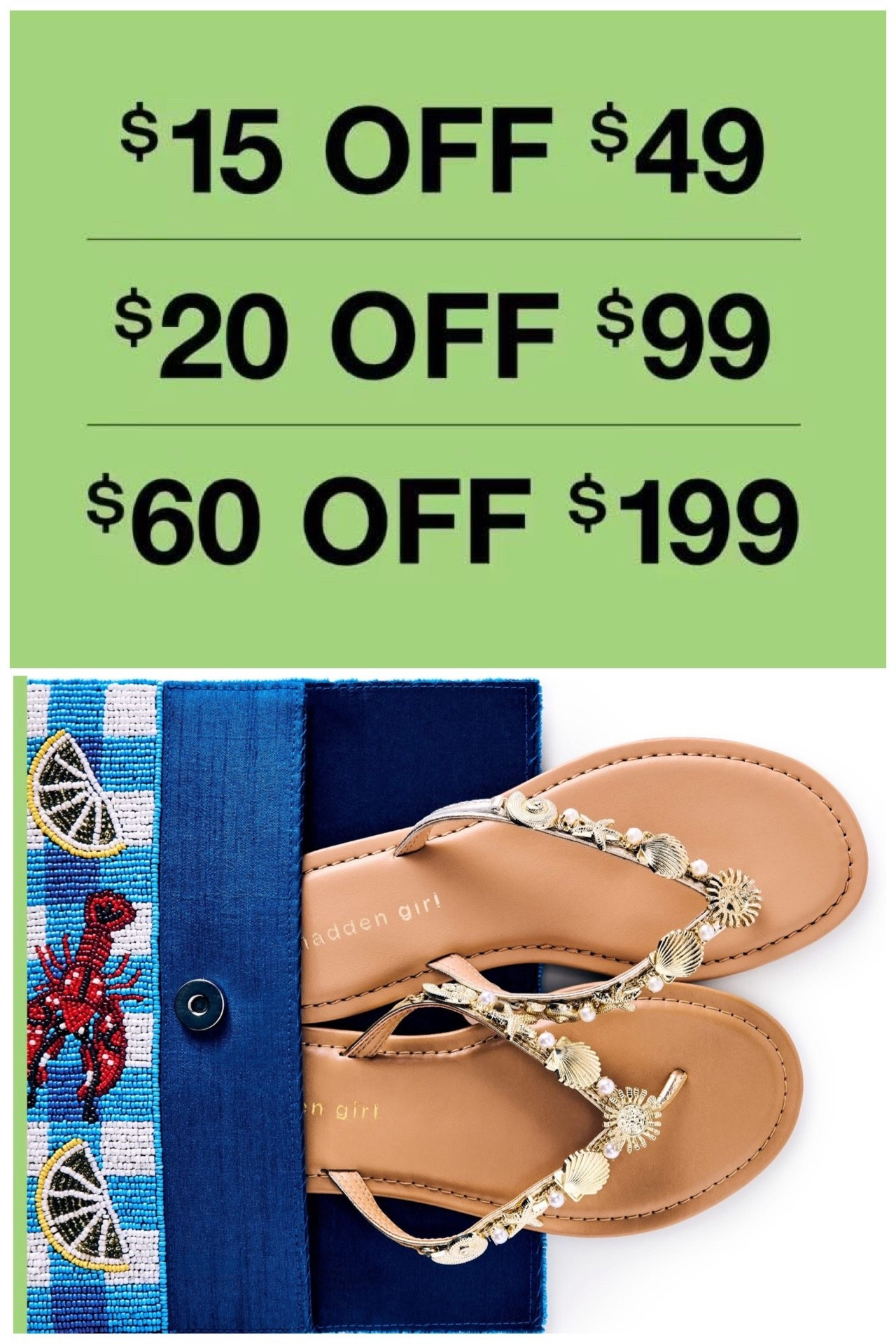 Earth Day Sale at DSW today! 👟 Use code EARTHDAY at checkout for $15 off a $49 purchase, $20 off a $99 purchase or $60 off a $199 purchase with code! Great name brand shoes included - make sure to sign in to your account or create one for Free Shipping 🙌🏻 

#LTKSeasonal #LTKActive #LTKSaleAlert