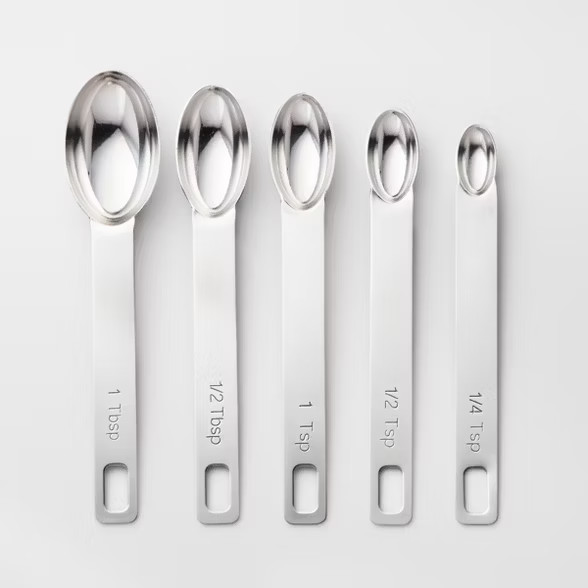 Stainless Steel Measuring Spoons - Made By Design™ | Target