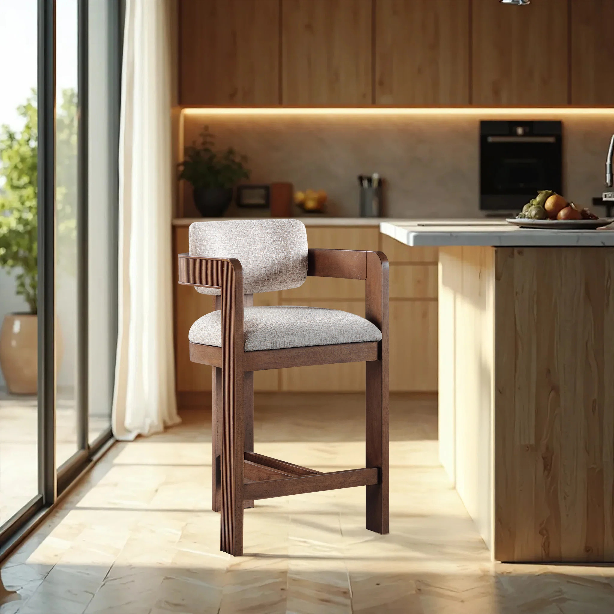 Howley Upholstered Stool | Wayfair North America