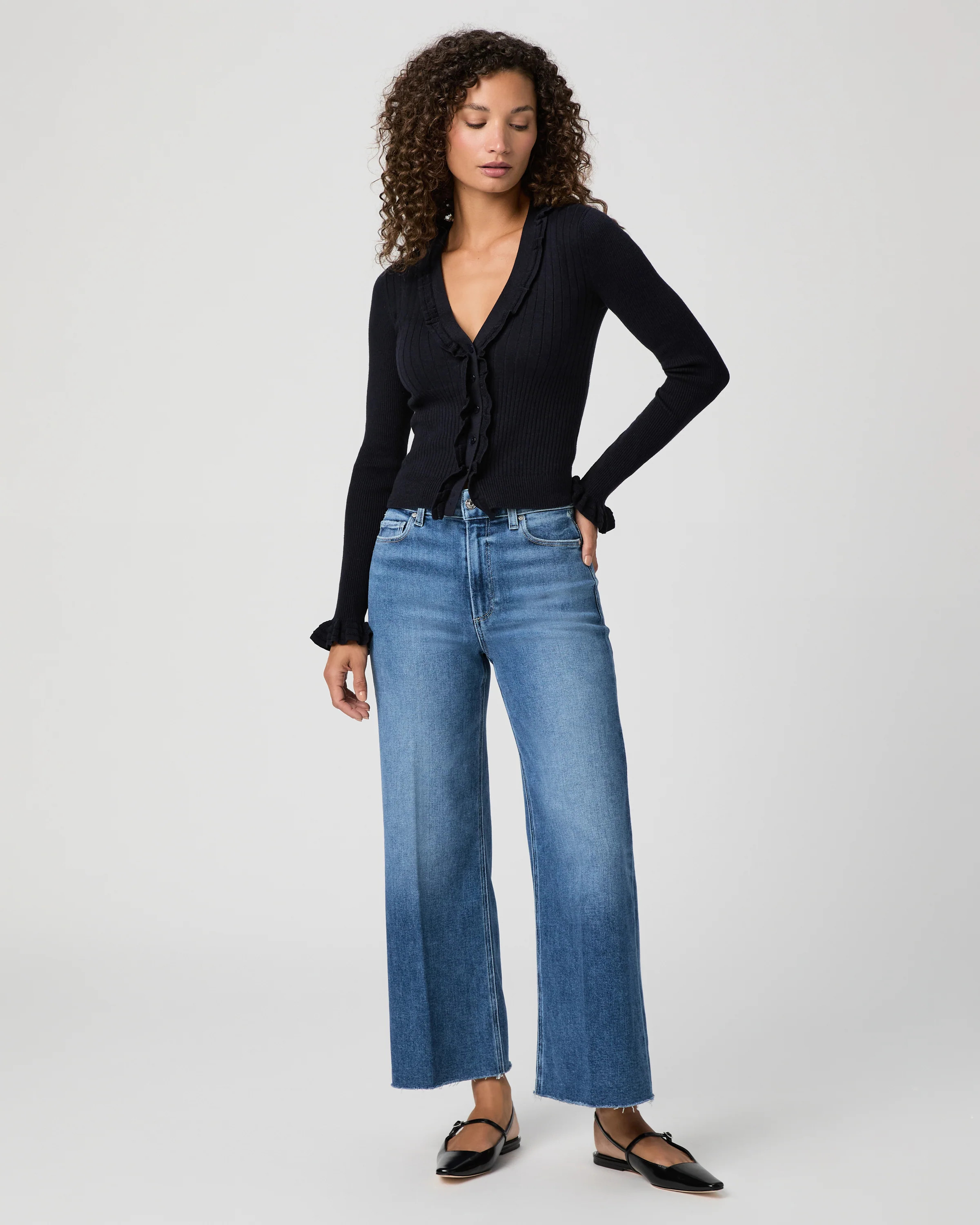 Anessa Wide Leg Jean | Paige