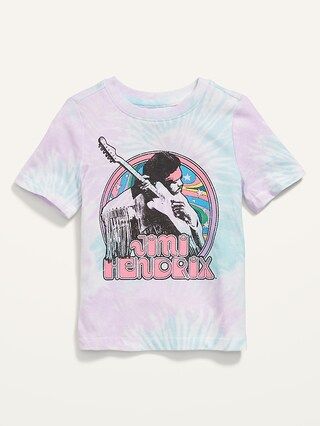 Unisex &#x22;Jimi Hendrix&#x22;&#x26;#153 Graphic Tie-Dye T-Shirt for Toddler | Old Navy (US)