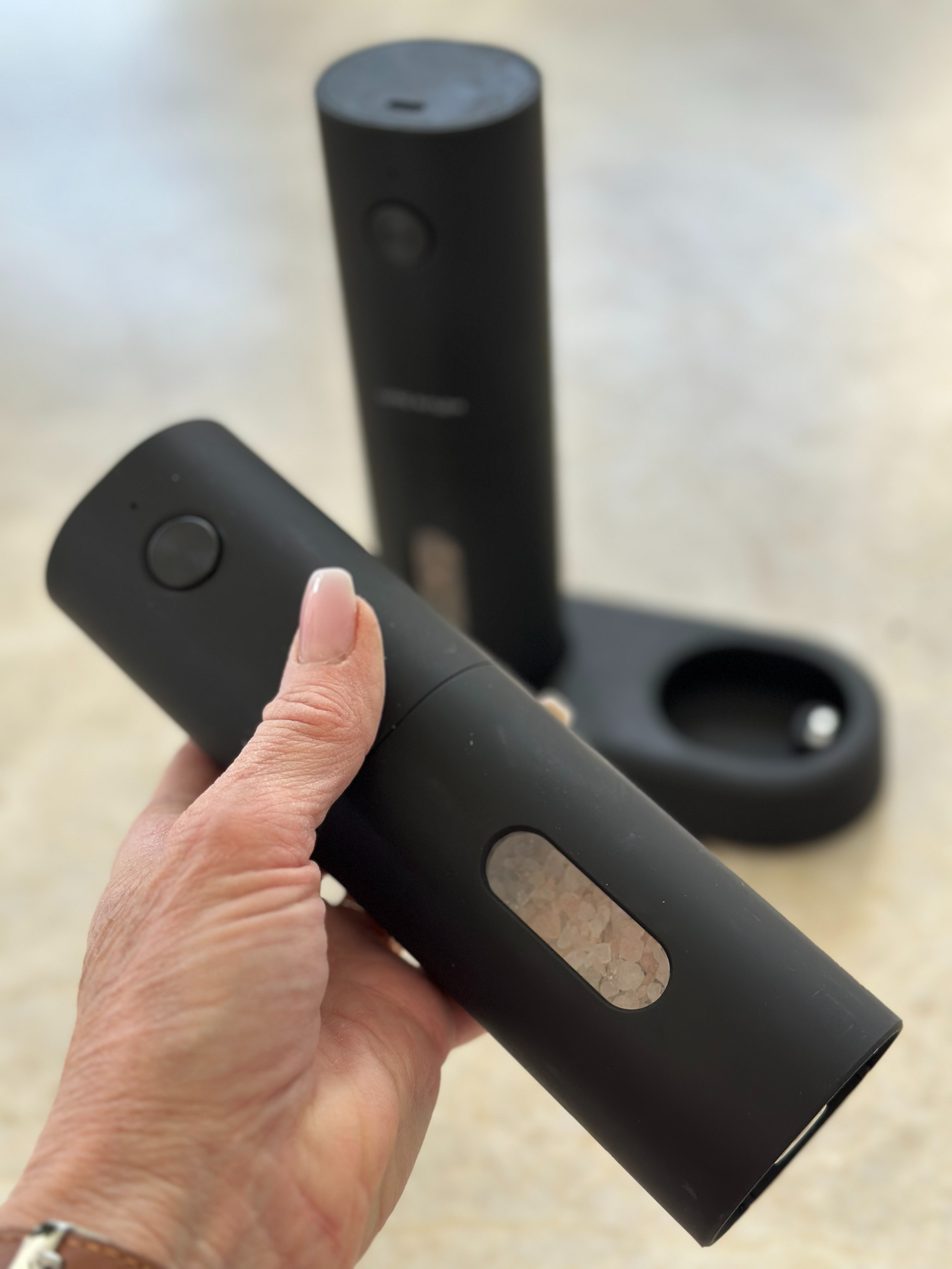 This sleek electric salt & pepper grinder is rechargeable, powerful, and pretty enough to leave on the counter.
Functional and beautiful? Win win. ✨

#organizesimply #kitchenhelps 

 #LTKHome #LTKFamily