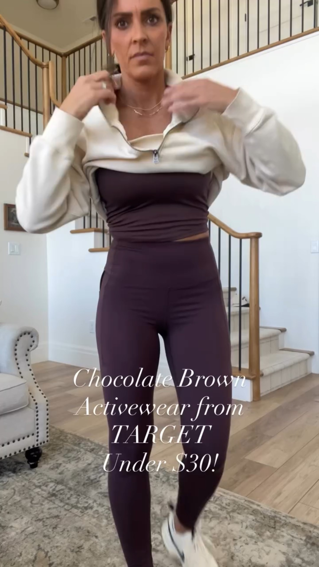 Affordable activewear to help you feel trendy and confident! Workout leggings with pockets. V neck butter soft tank top. Target women’s athletic fashion  

#LTKOver40 #LTKFindsUnder50 #LTKActive