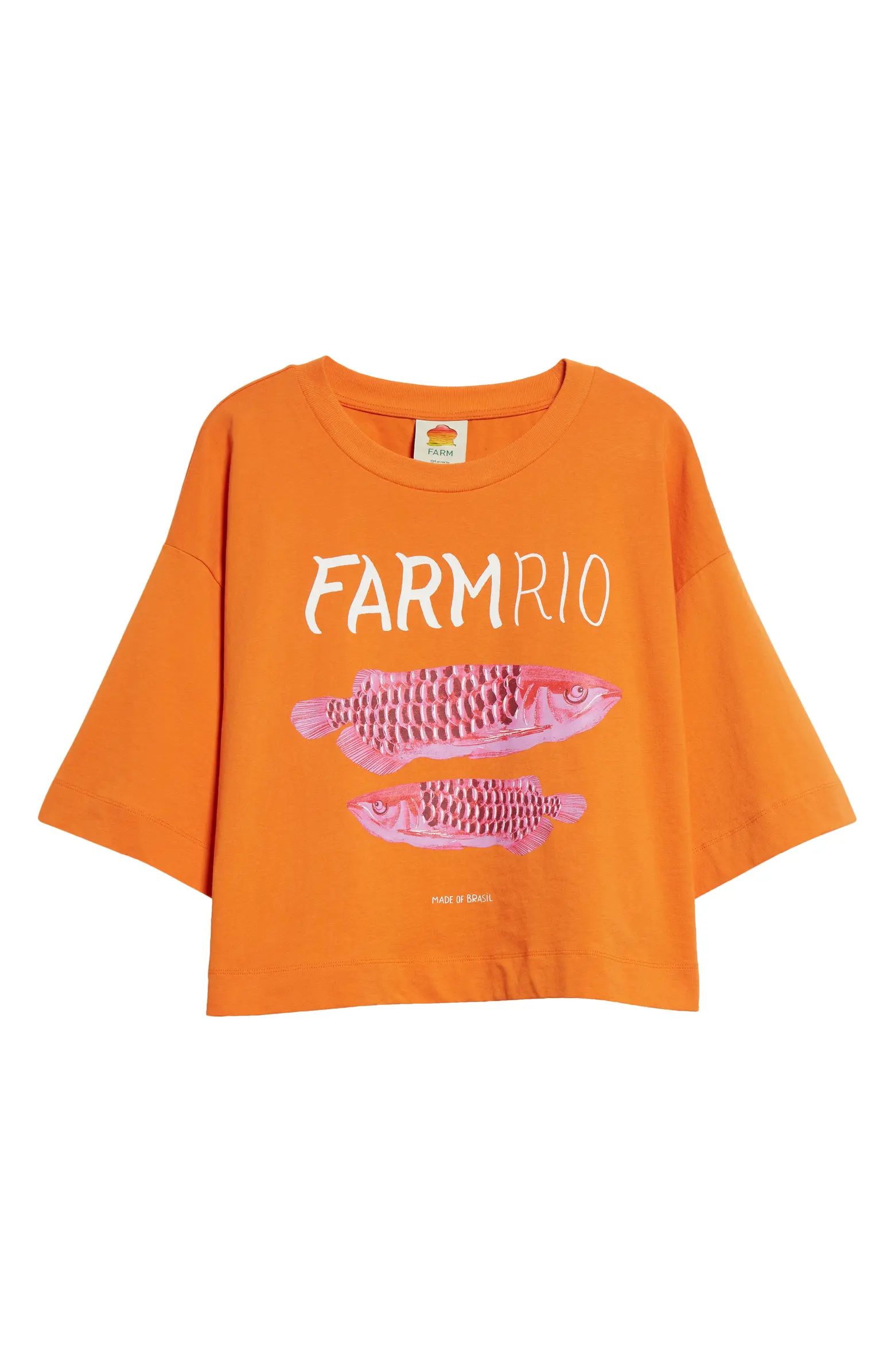 Tropical Fish Cotton Graphic T-Shirt | Nordstrom