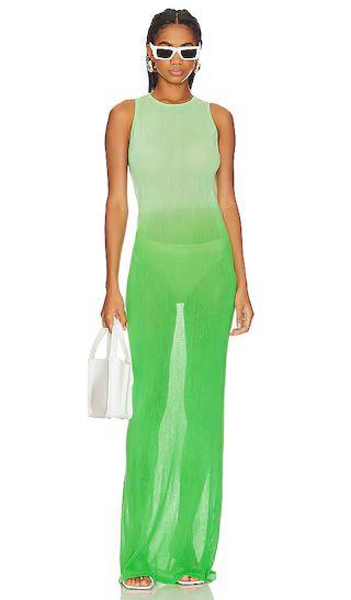 Rio Maxi Dress in Electric Lime Cast | Revolve Clothing (Global)