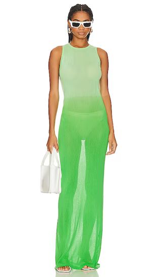 Rio Maxi Dress in Electric Lime Cast | Revolve Clothing (Global)