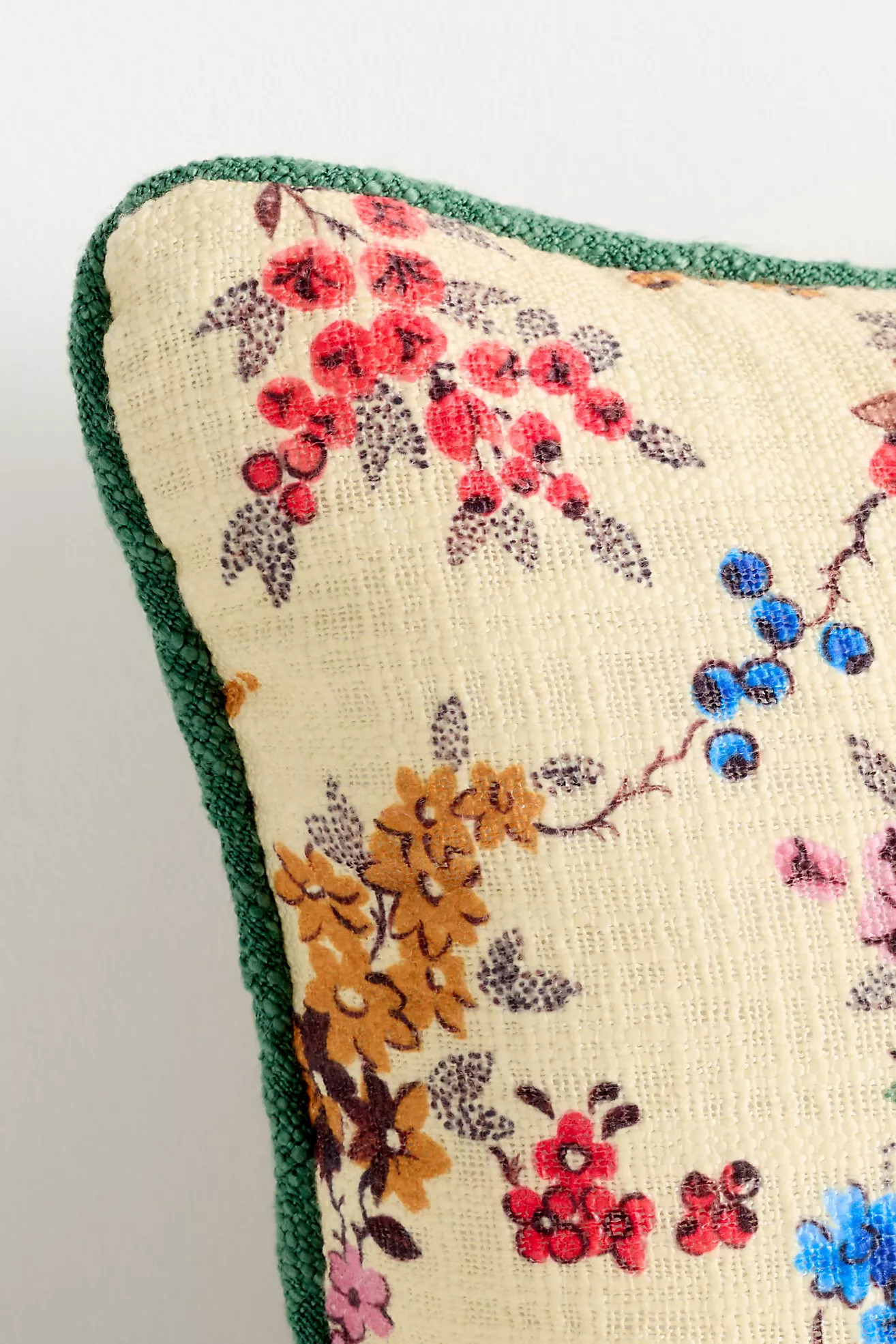 Leiah Printed Indoor/Outdoor Floral Pillow | Anthropologie (US)