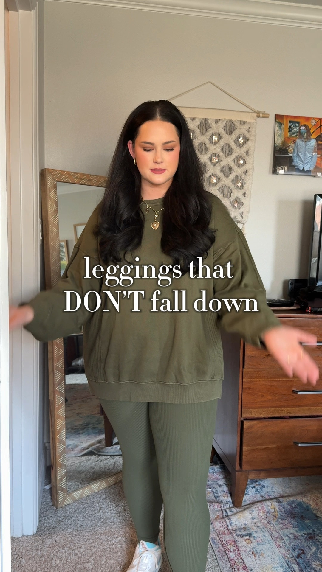 Wearing size XL in top & leggings! 

#LTKFindsUnder50 #LTKMidsize #LTKSaleAlert