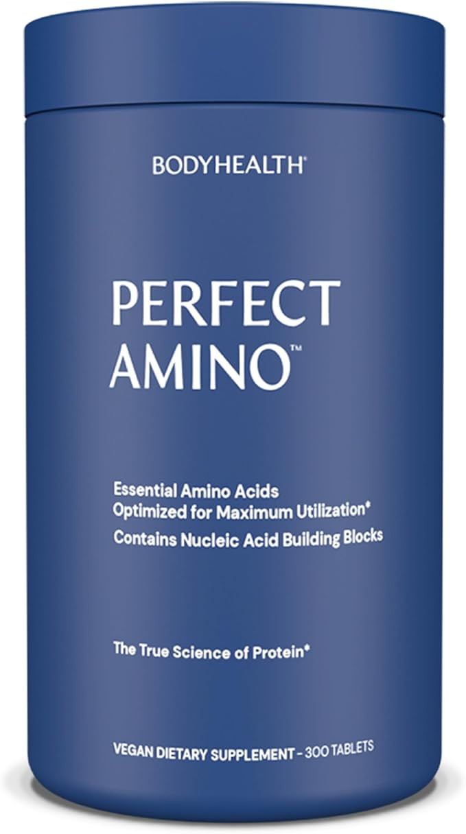 BodyHealth PerfectAmino (300 Tablets) Essential Amino Acid Supplement with BCAA and EAA, Muscle R... | Amazon (US)