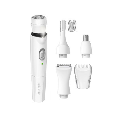Conair Girlbomb Wet and Dry Cordless Rechargeable Face Shaver with Nose, Ear, Eyebrow and Bikini Trimmer Attachments Set - 6pc | Target