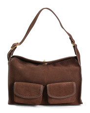 Suede Grayson Cargo Shoulder Bag | Handbags | Marshalls | Marshalls