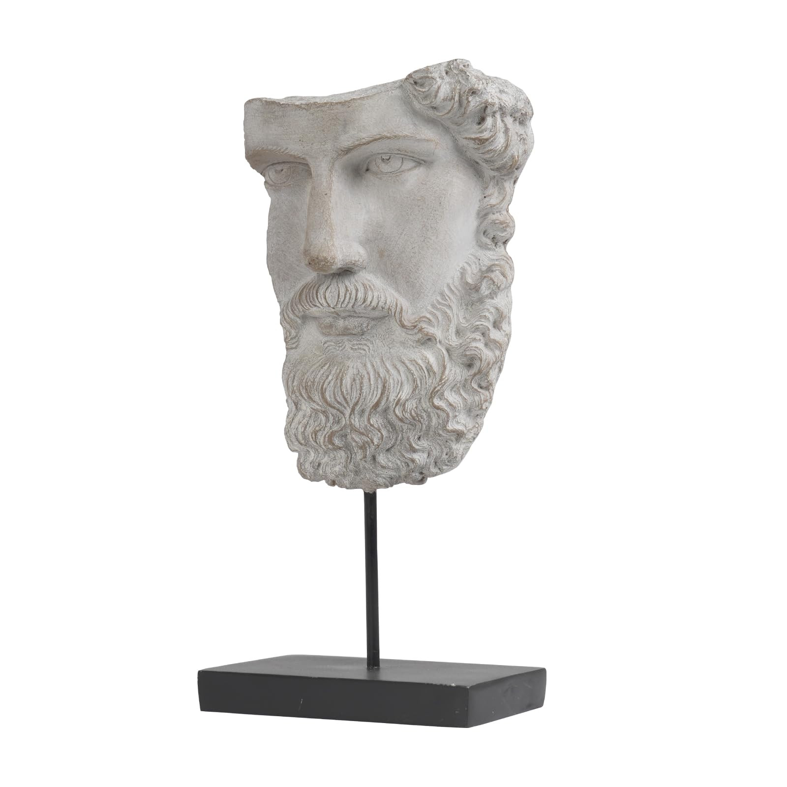 Greek Statue Sculptures Home Decor - Resin Bust Statue Zeus Statue on Metal Pole and Resin Base G... | Amazon (US)