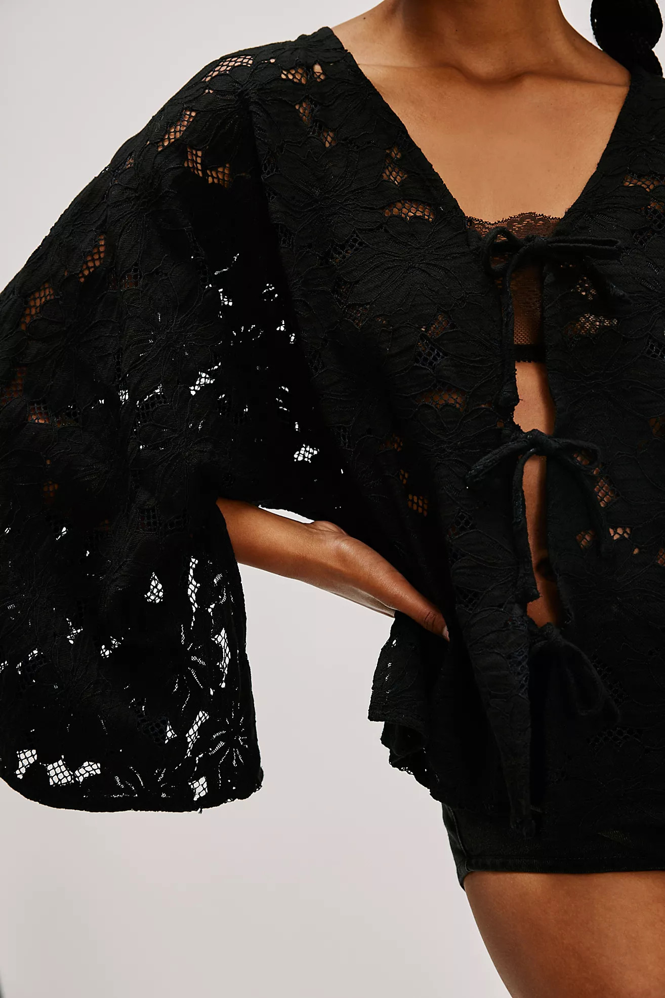 Romona Lace Kimono | Free People (Global - UK&FR Excluded)