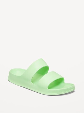 Gender-Neutral Double-Strap EVA Slide Sandals for Kids (Partially Plant-Based) | Old Navy (US)