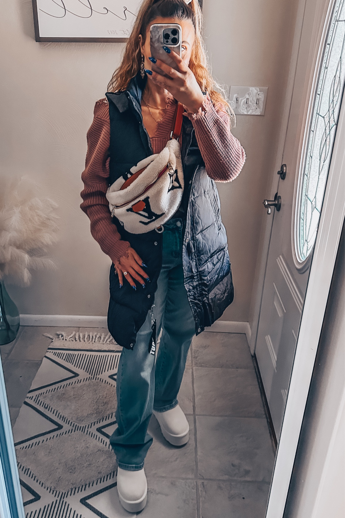 Winter fit ❄️ #puffervest #uggs #winterstyle #trendy #casual 

#LTKstyletip #LTKSeasonal #LTKfindsunder50