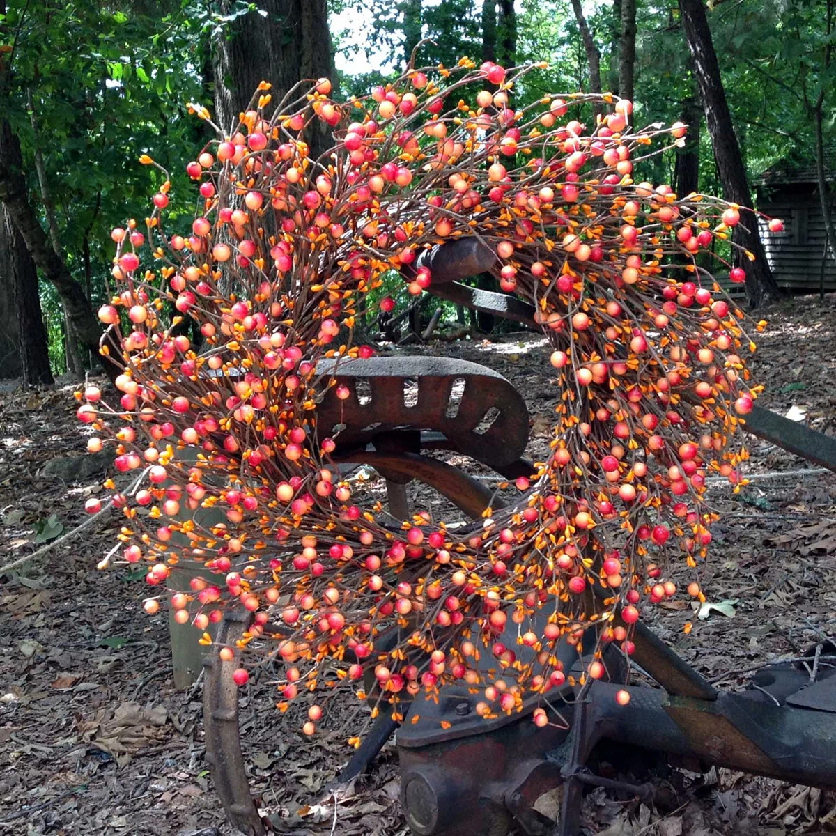 Faux Berry Foam 24'' Wreath | Wayfair North America