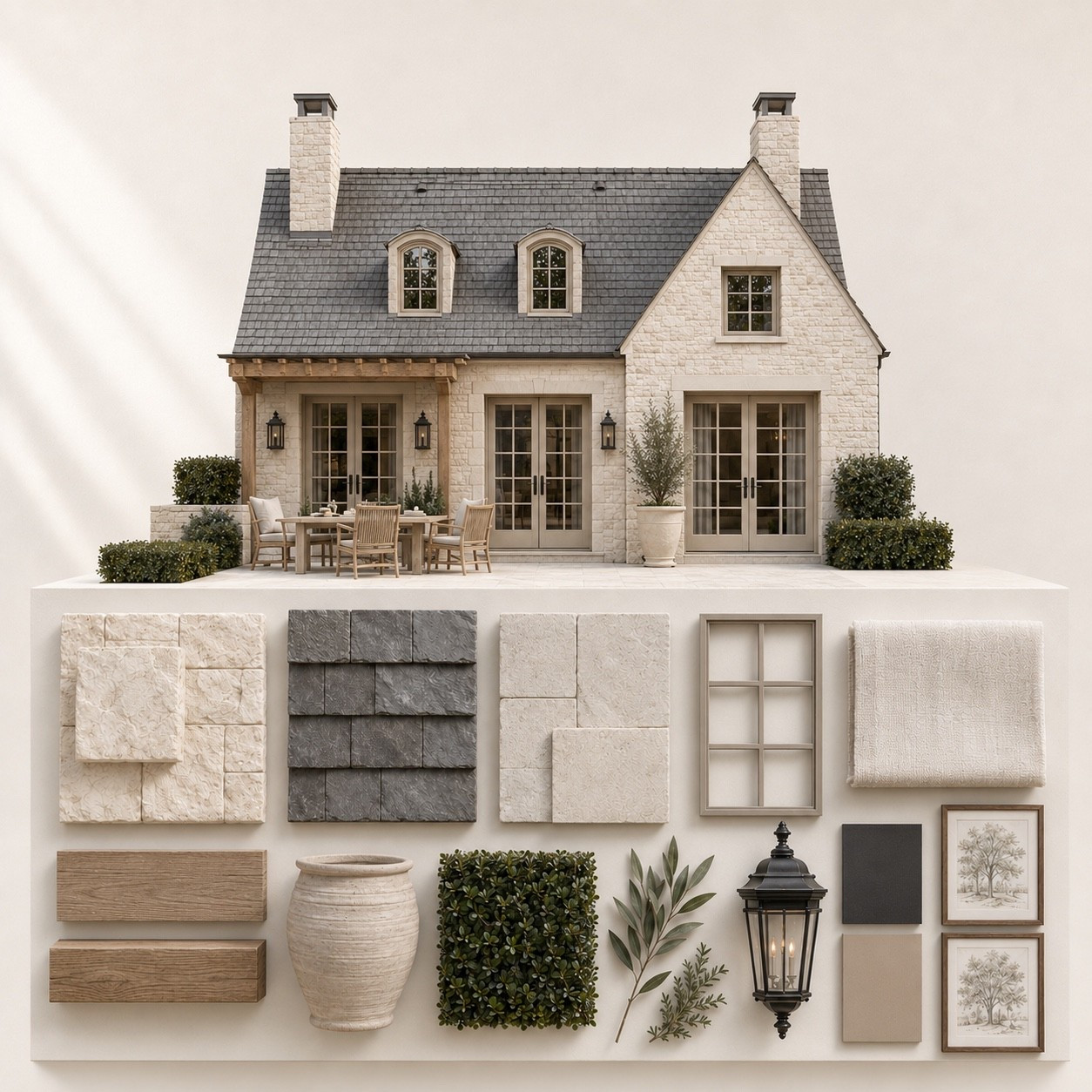 FROM THE OUTSIDE IN 07/27/2026
Welcome to the next edition of From the Outside In, a series exploring beautiful home exteriors and the materials that bring each look to life. This week’s design blends European cottage charm with a light, natural palette, creating a home that feels elegant, inviting, and wonderfully timeless. See the full post on the blog.

#LTKhome
