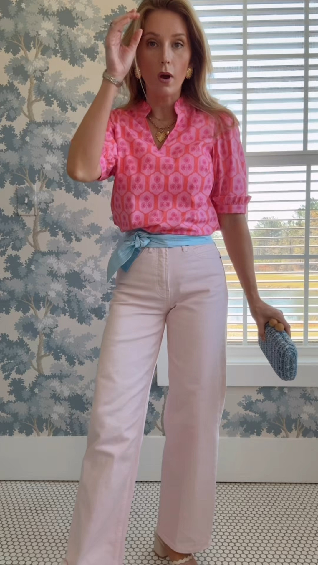 Styling this cutie top from @Mary Square a little differently! I made it a goal of mine to step out of the box with styling this year and I think I did it with this top!! What do you think?? This top has to have a spot in your spring break suitcase! 

#LTKgrwm #LTKootd #LTKTravel