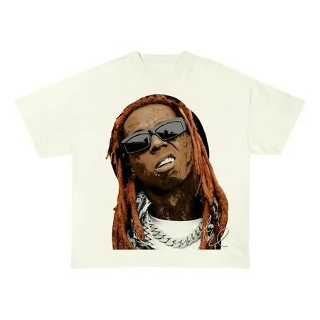 LIL WAYNE T Shirt Design. Digital 4500x5100 px. Rapper Rap Hiphop Retro 90s Vintage Bootleg Tee. Instant Download And Ready To Print | Walmart (US)