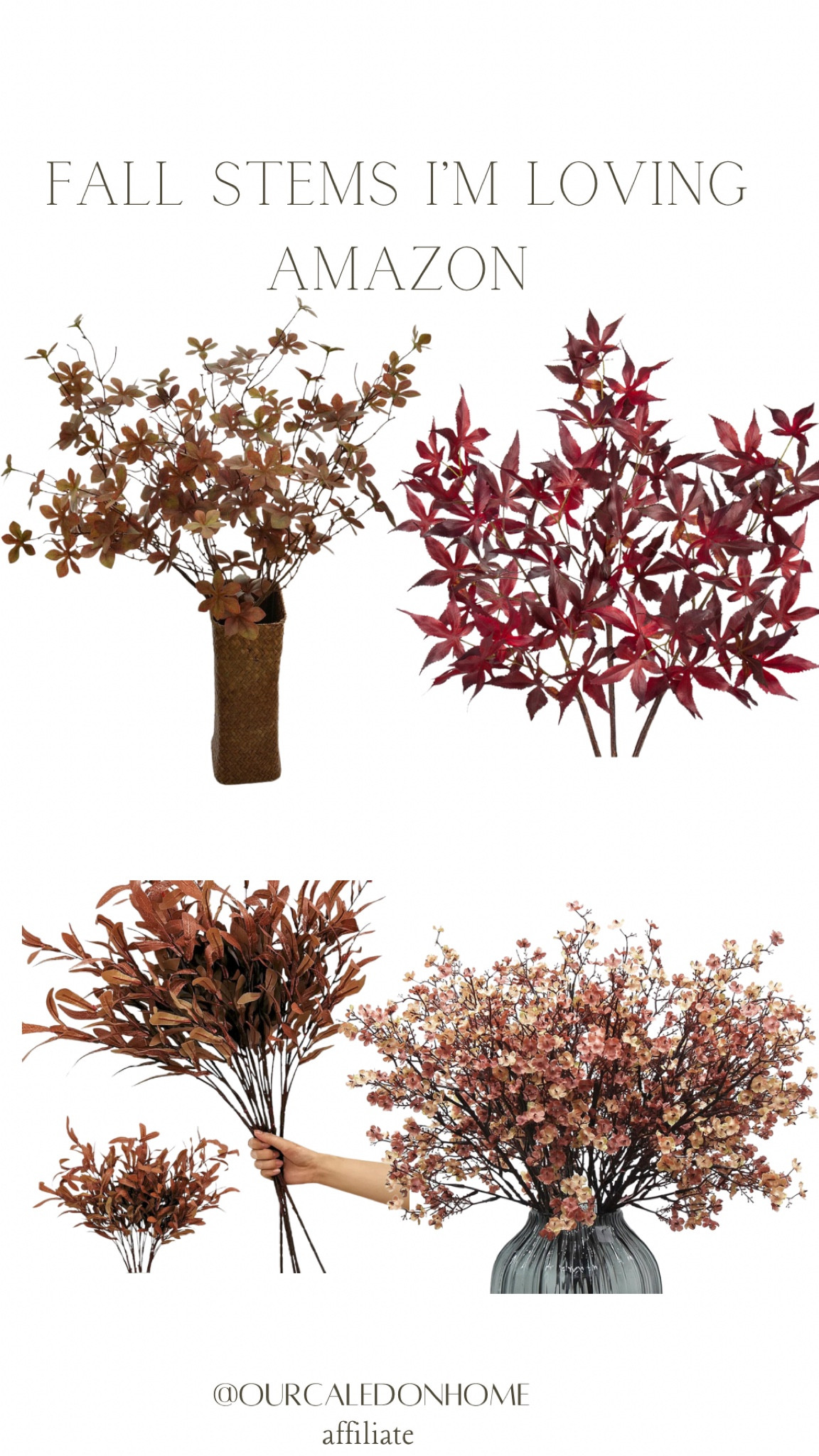 Fall stems I’m loving! 

Amazon Canada | Fall Decor | Fall Foliage 

#LTKcanada #LTKsale #LTKautumn