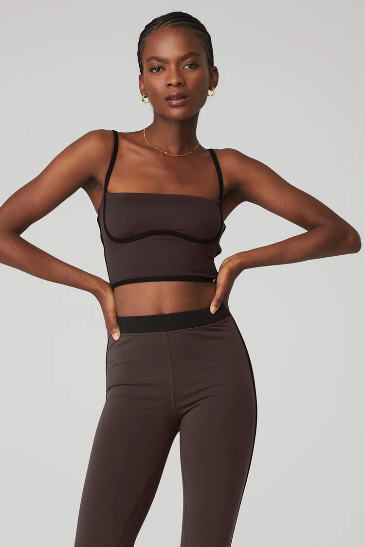 Airbrush Stream Lined Bra Tank | Alo Yoga (US)