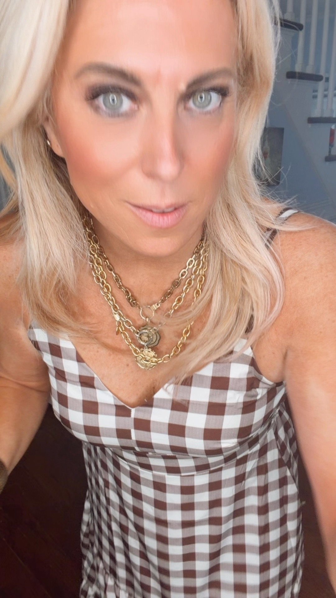 Obsessed with this checkered print dress. It’s a fun one. Great dress for baby shower, graduation, wedding, and more! 

#LTKootd