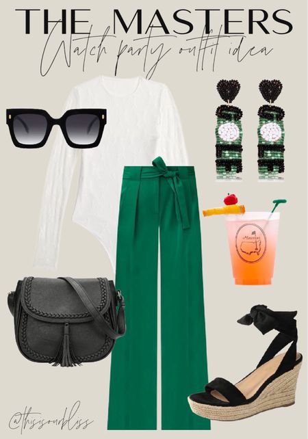 Masters outfit inspo! 💚 Masters golf tournament watch party outfit idea ⛳️

#LTKstyletip #LTKfindsunder50 #LTKsalealert