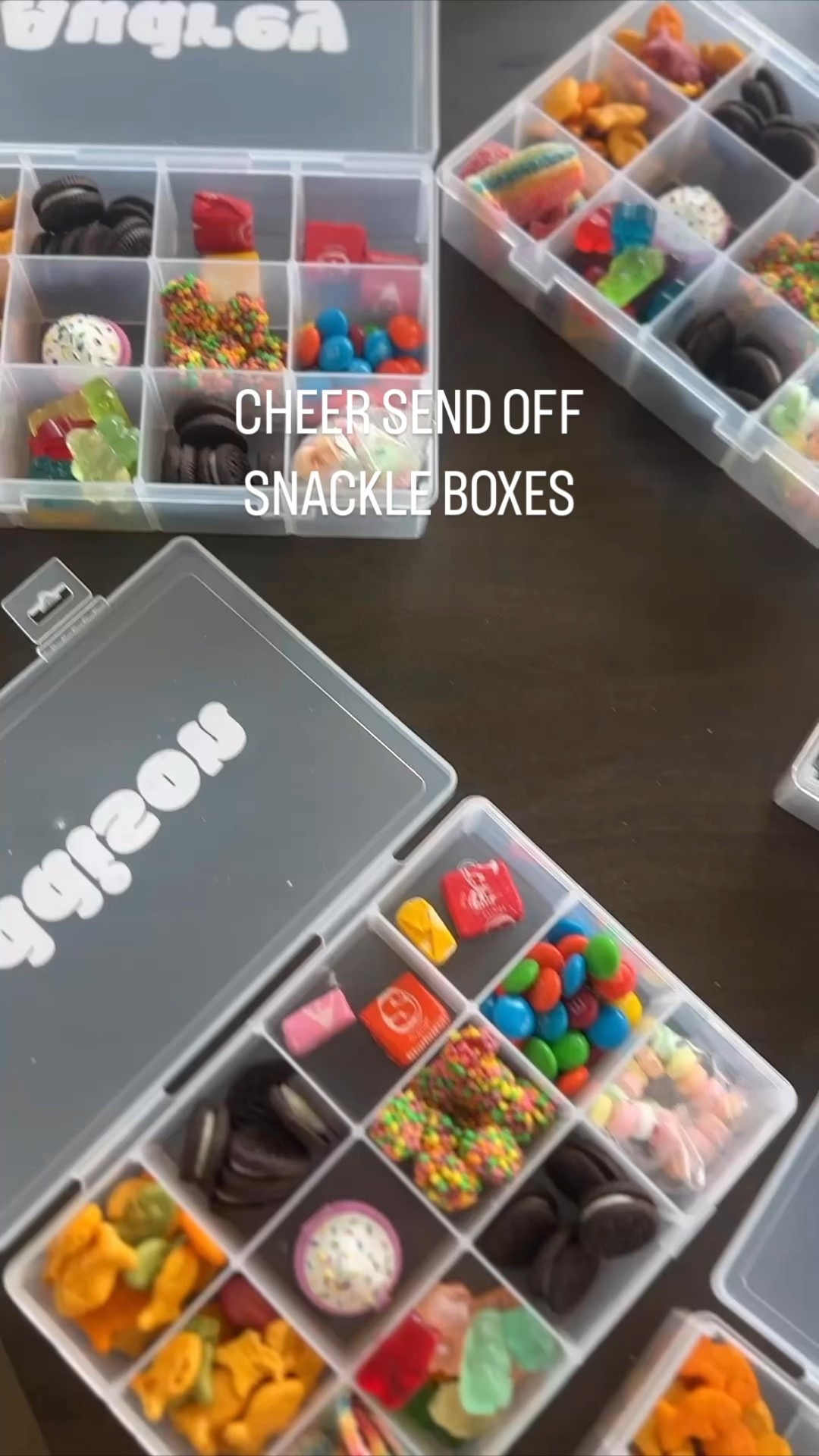 Cheer Send off snackle boxes! The girls absolutely loved these!

Cheer mom, cheer send off gift, snackle boxes, kids snacks, tracing with kids 

#LTKKids #LTKFamily